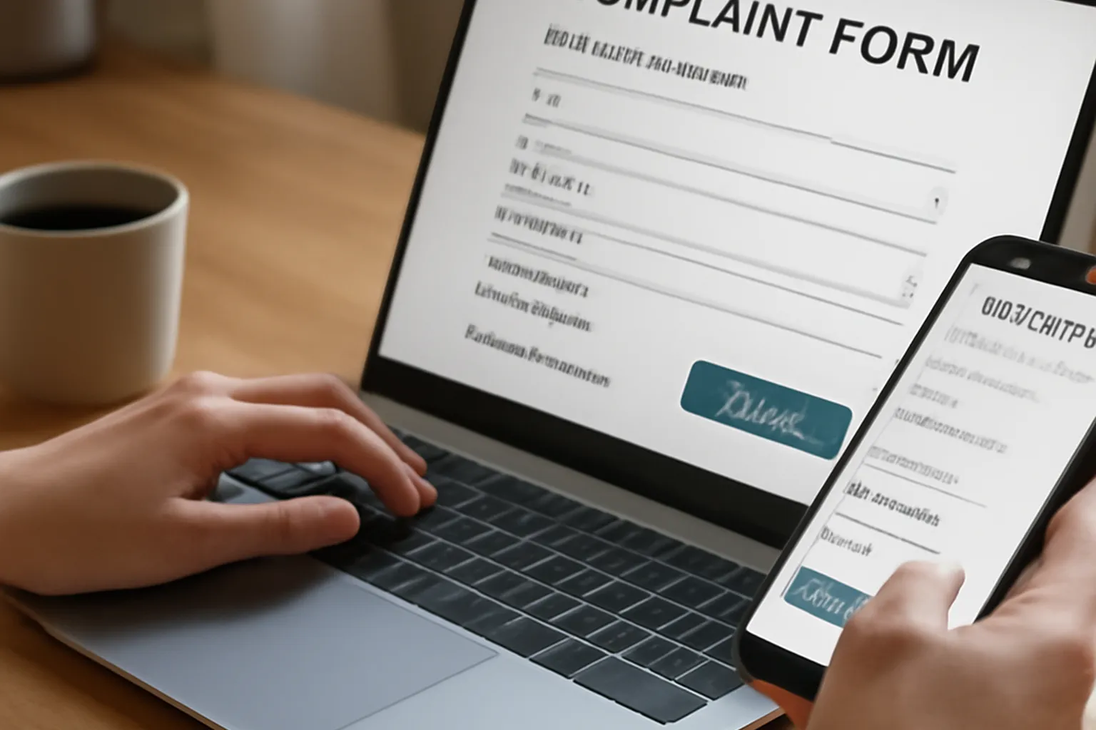 Formulaire de reclamation en ligne pour un colis non recu