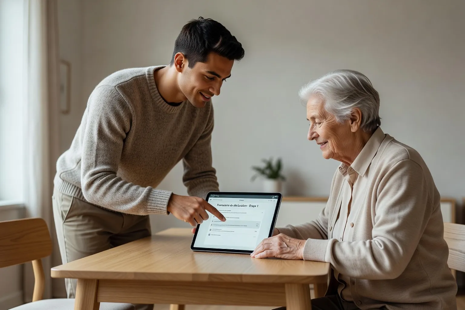 Accompagnement d'une personne agee pour une demarche de signalement